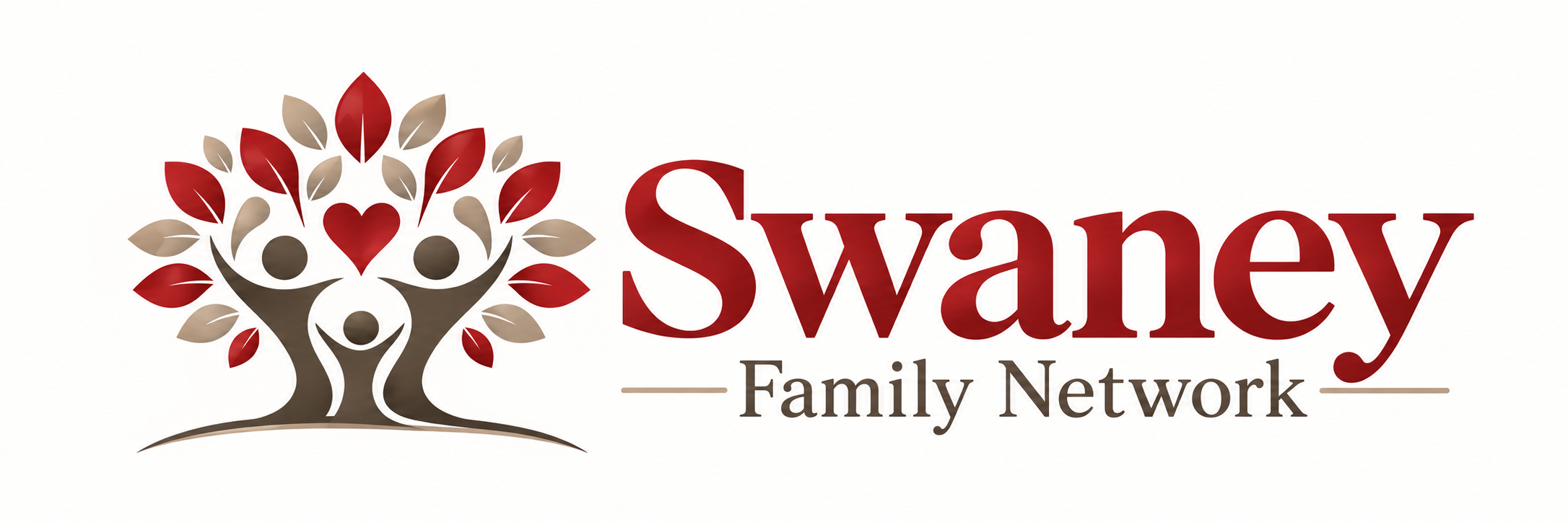 Swaney Family Network Tree Logo